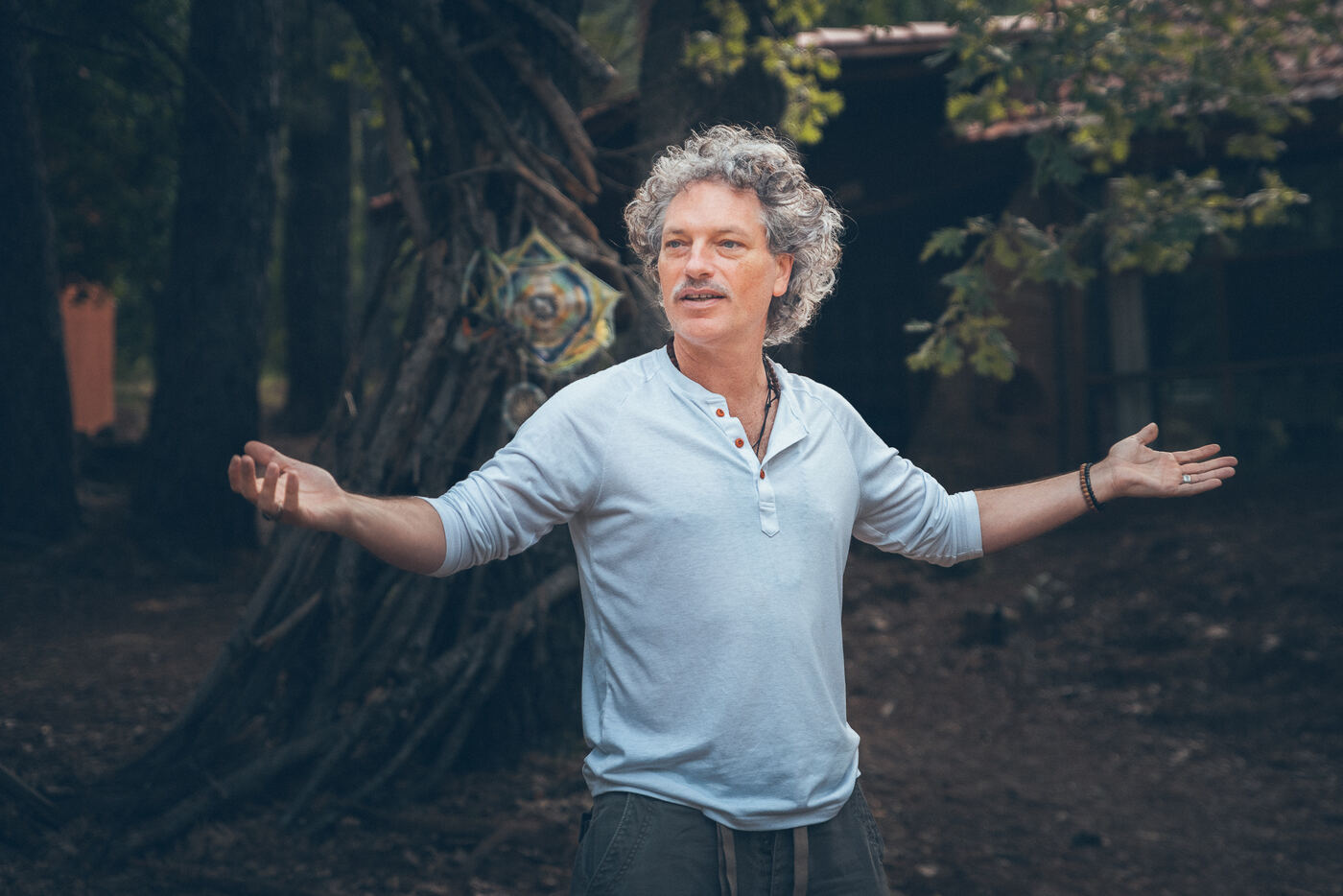 Juanjo Poyg en el bosque